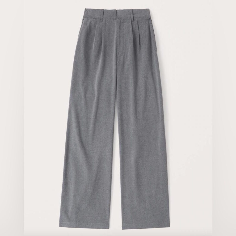 Abercrombie Tailored Wide Leg Pants (small, long)